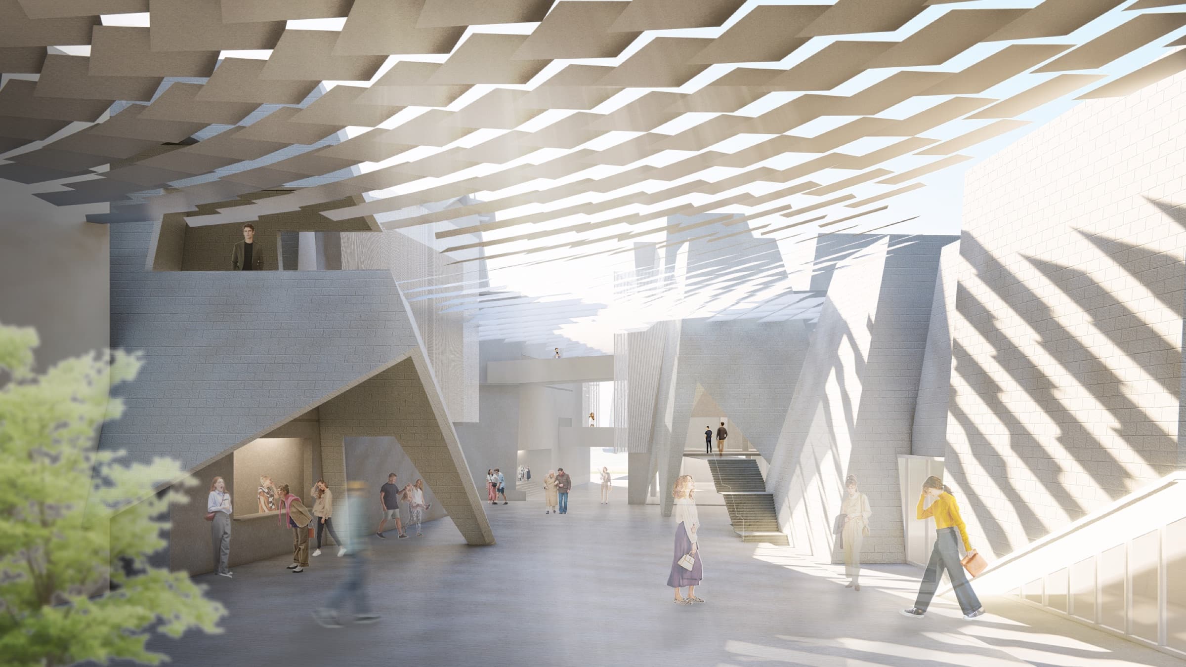 Entrance to a Mariam Ghaly Studio project
